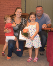 Logan Ostrander and Family